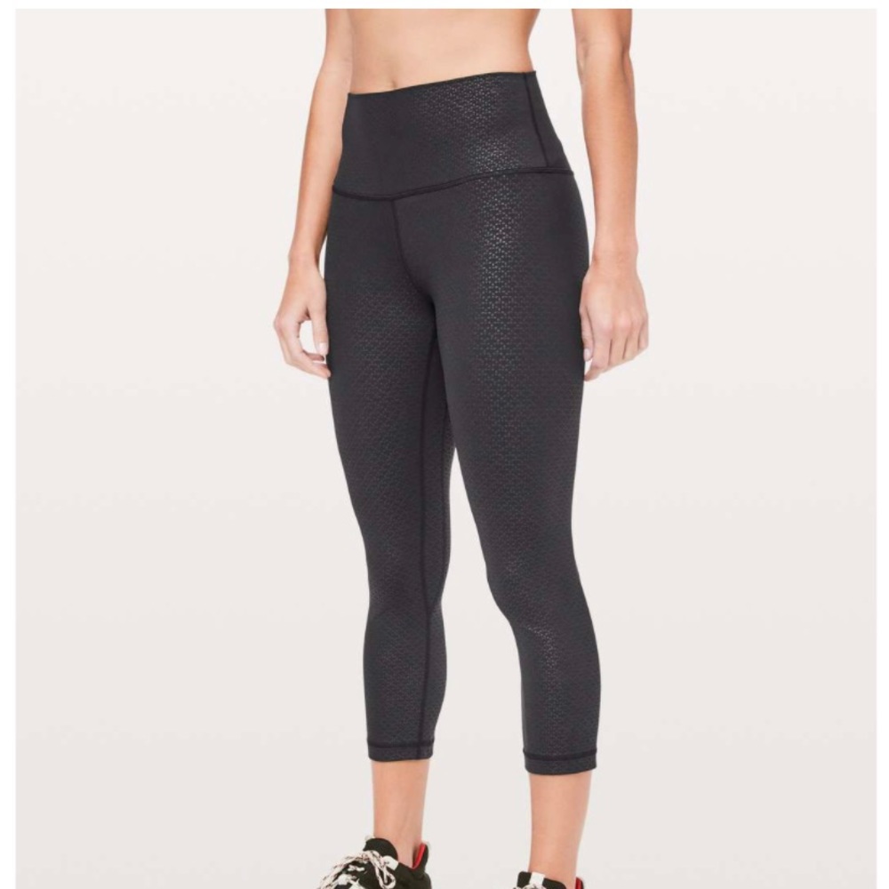 Lululemon Align Monochromatic Black Emboss